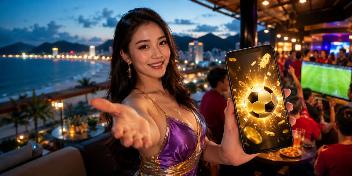 Bờ biển Đà Nẵng buổi chiều – khung cảnh thư giãn và truy cập dak High Roller trên điện thoại